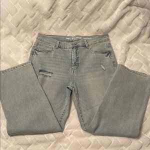 Wallflower Light Blue Curvy Super High Rise Jeans size 11 Junior